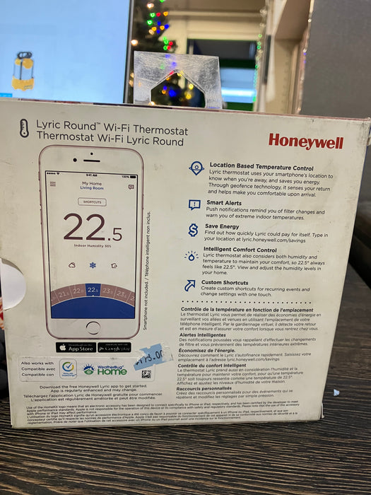 Honeywell Home Lyric Round WiFi Thermostat