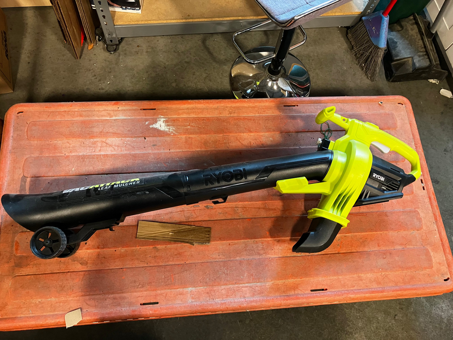RYOBI 40V Vac Attack Cordless Battery Leaf Vacuum/Mulcher (Tool Only) (USED)