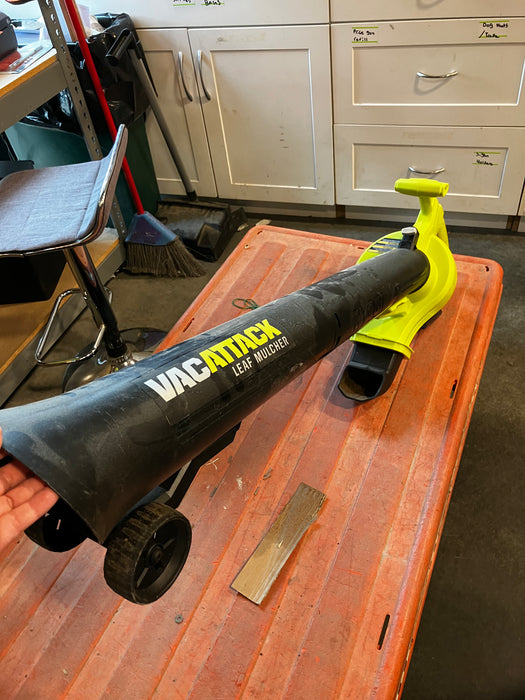 RYOBI 40V Vac Attack Cordless Battery Leaf Vacuum/Mulcher (Tool Only) (USED)
