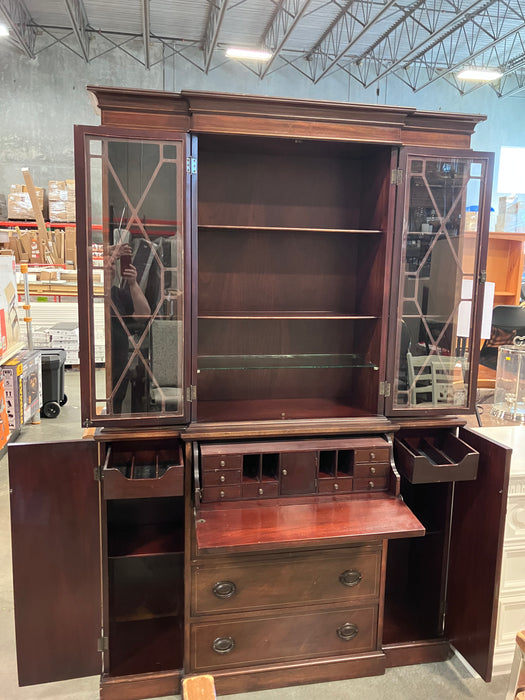 Vintage Mahogany Breakfast China Cabinet (USED)