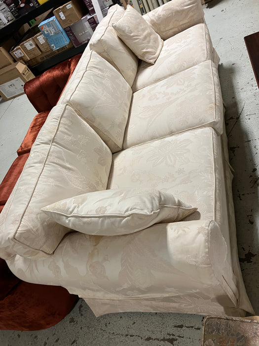 Cream sofa ( used)