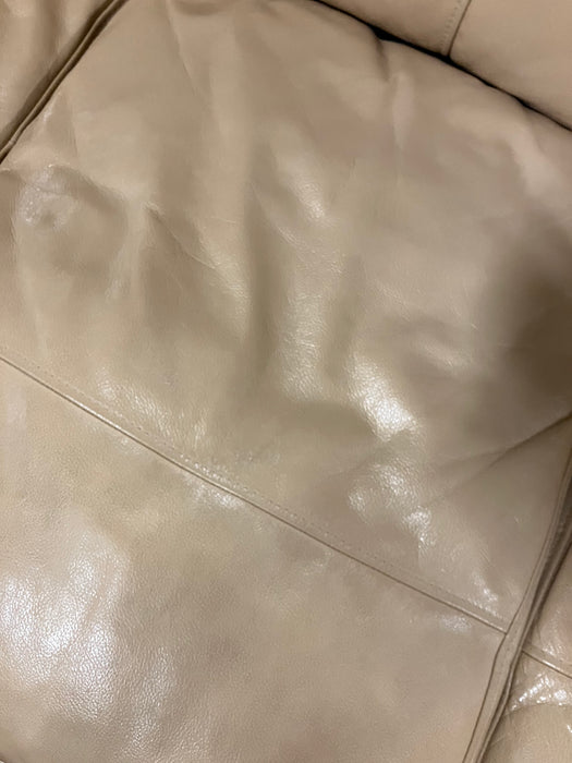 Beige Leather couch (used)