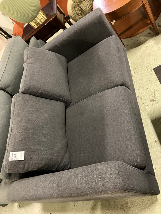 Dark Grey Loveseat (used)