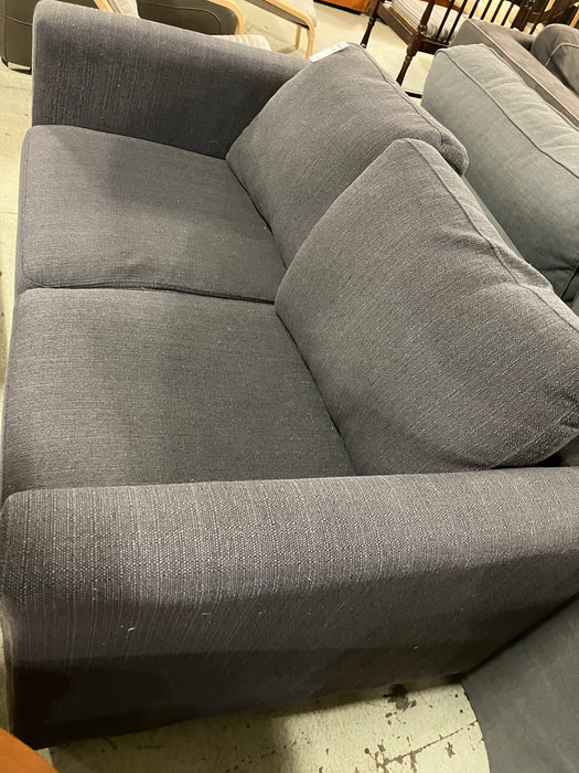Dark Grey Loveseat (used)