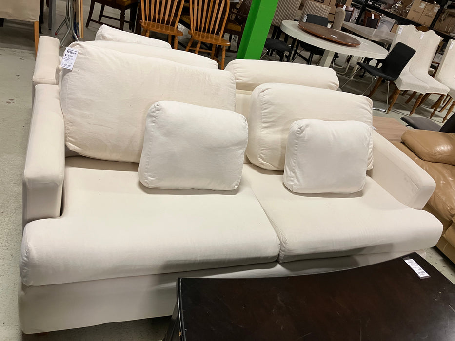 White couch (used)