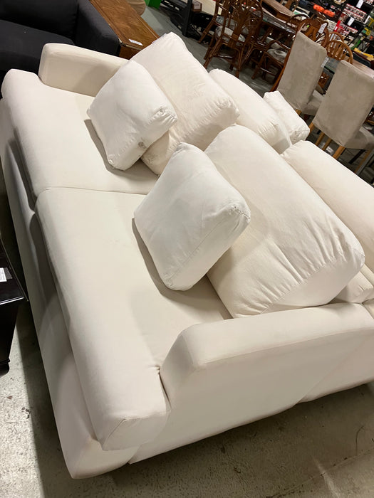White couch (used)