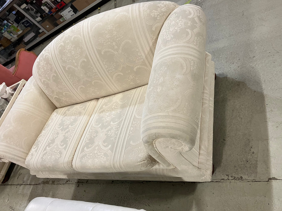 Beige fabric Loveseat (used)