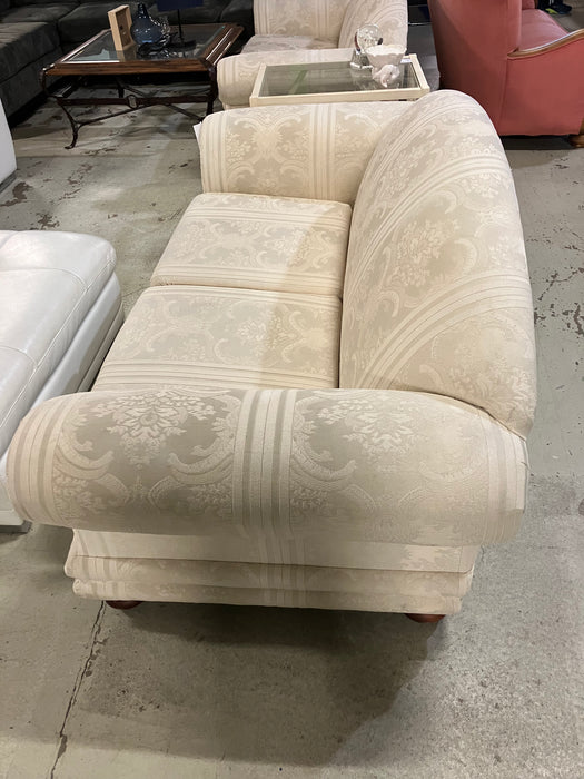Beige fabric Loveseat (used)