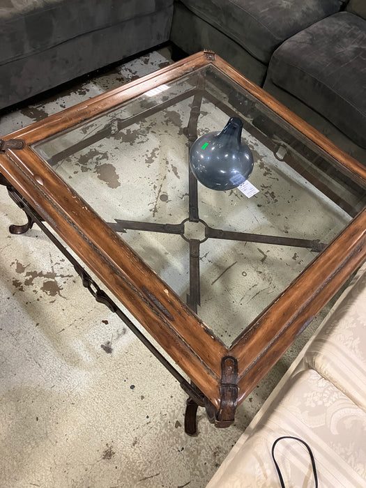 Glass coffee table (used)