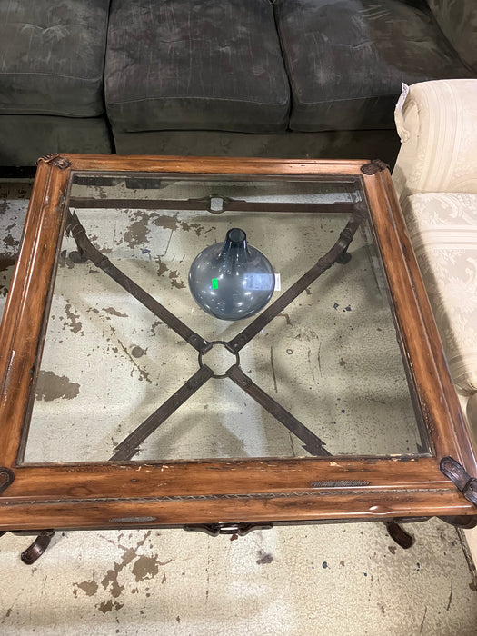 Glass coffee table (used)