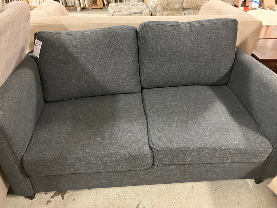 Dark grey Loveseat (used)