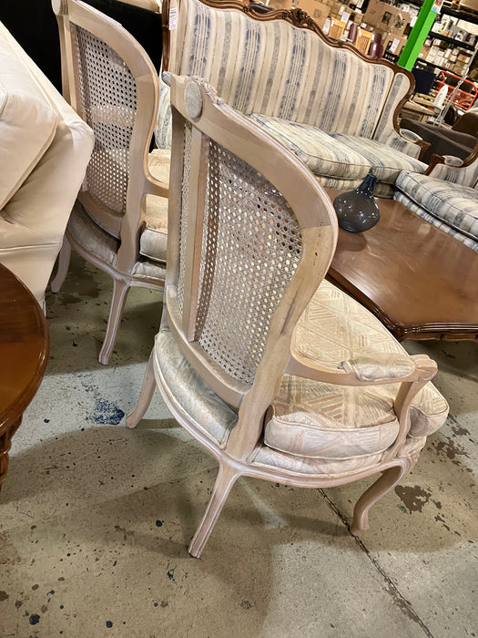 Antique cream armchairs (used)