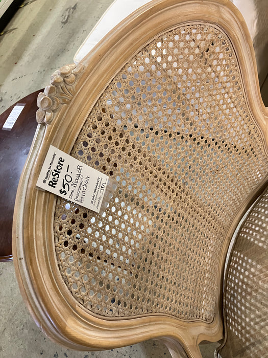 Antique cream armchairs (used)