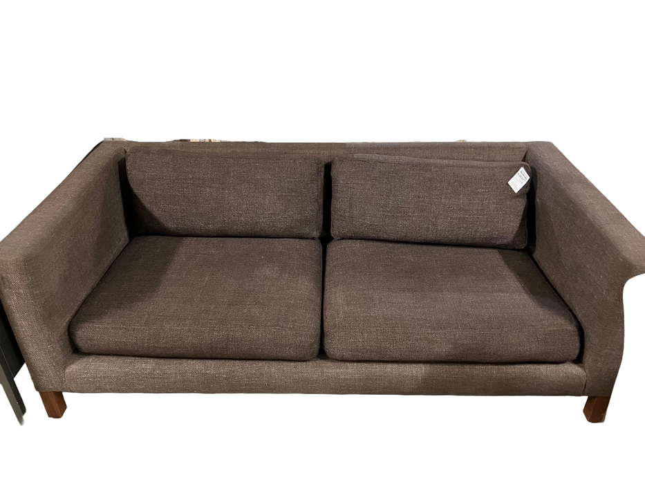 Dark brown Loveseat (used)