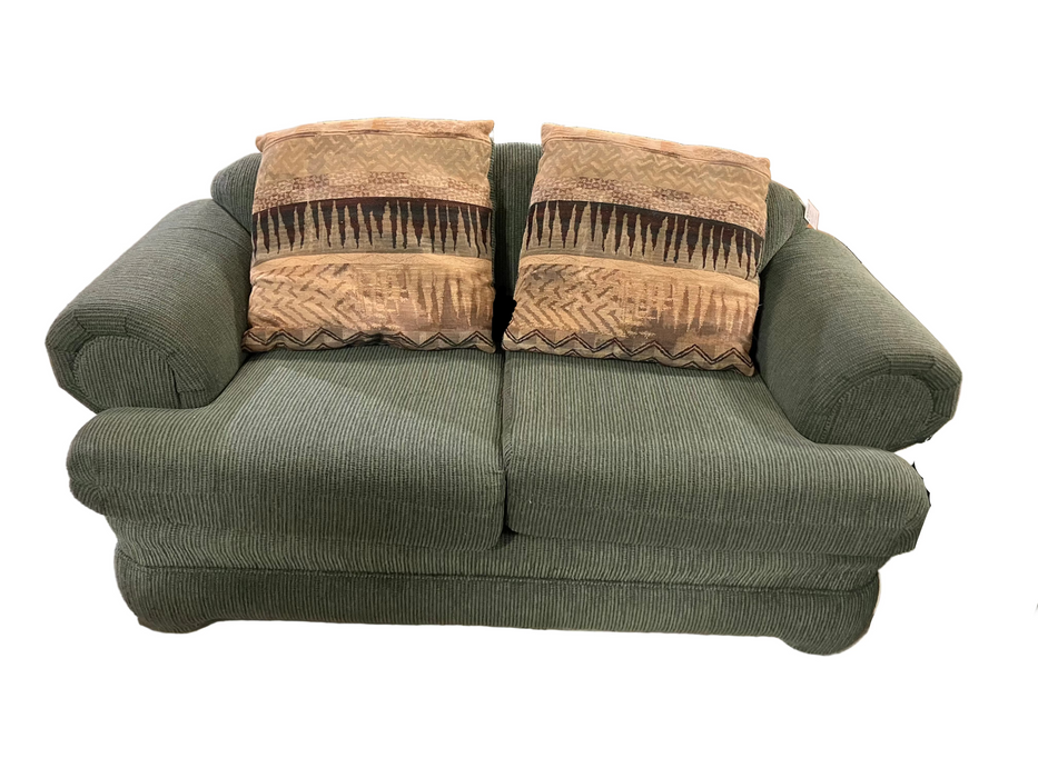 Green Loveseat (used)