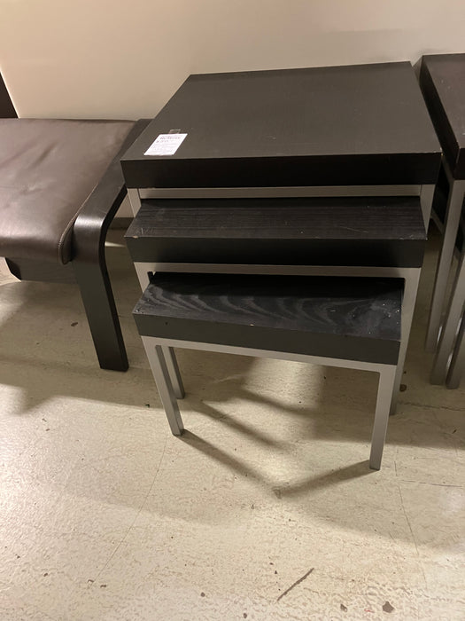 Black Nesting Tables (used)