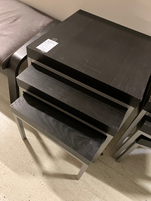 Black Nesting Tables (used)