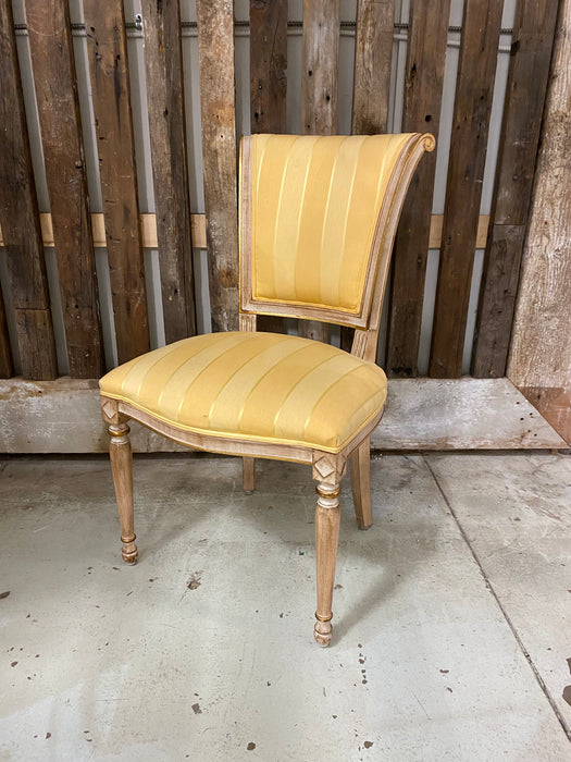 Yellow Striped Chair