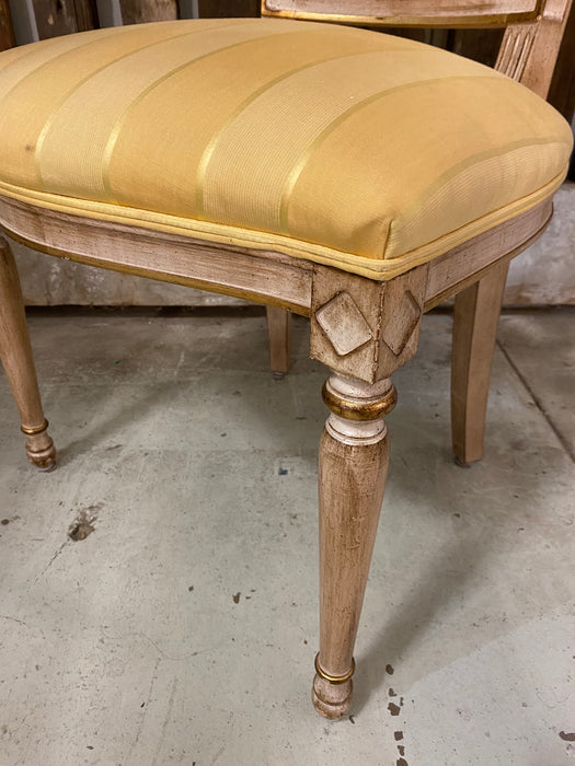 Yellow Striped Chair