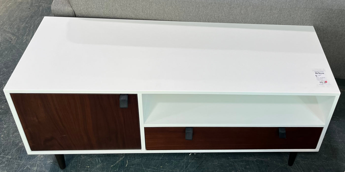 White Media Console