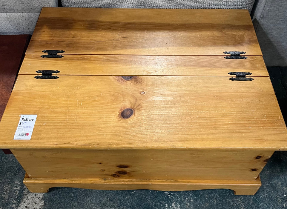 Wood Coffee Table w/ Storage
