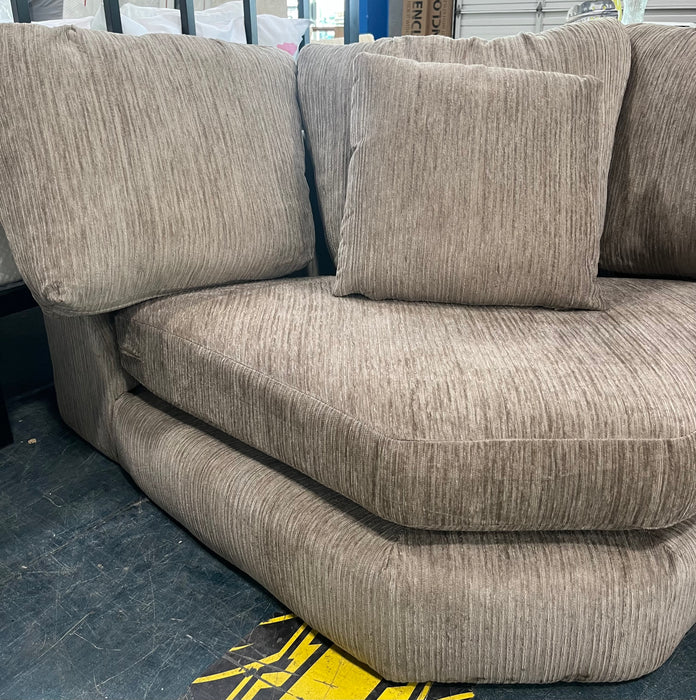 Brown Corduroy Corner Piece (NEW)