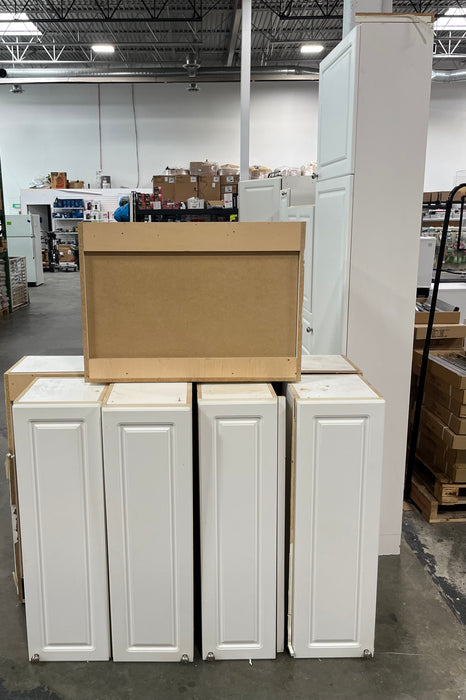 15 Piece White Kitchen