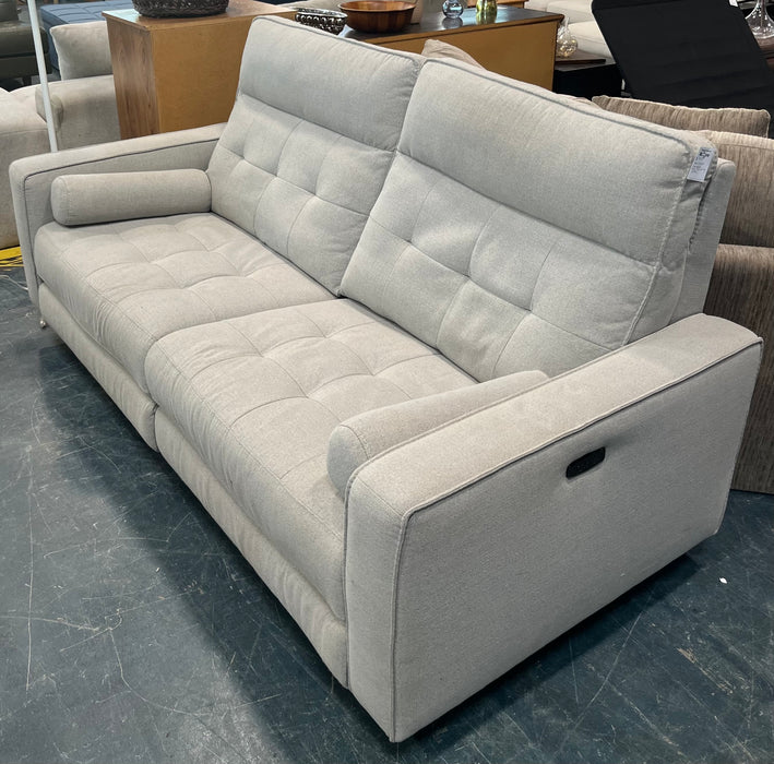 Grey Reclining Sofa with Power Features Left Side Not Working