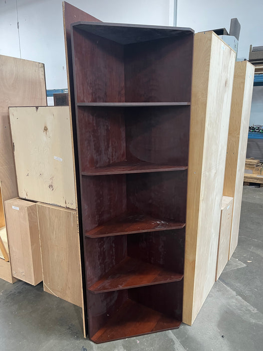 Stunning 18 Piece Brown Wood Kitchen Cabinet Set