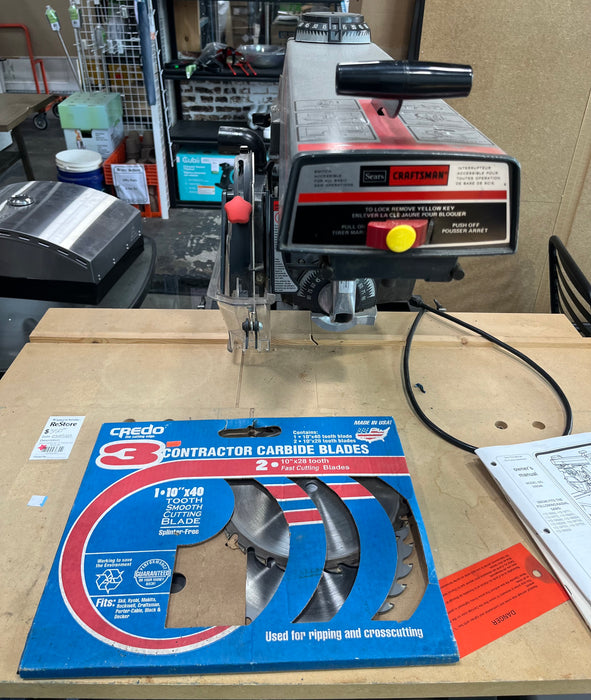 Sears Craftsman 10" Radial Saw