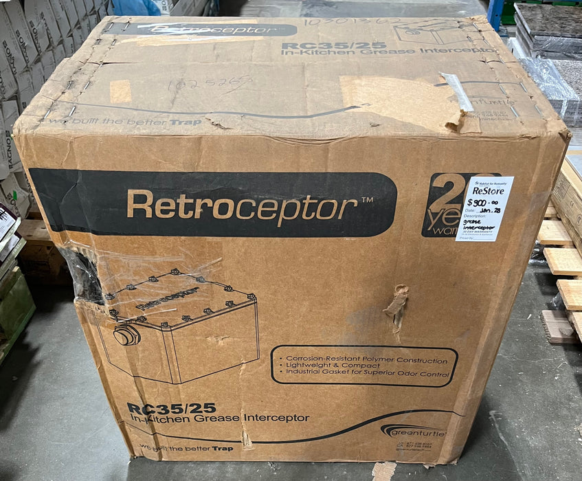 In-Kitchen Grease Interceptor