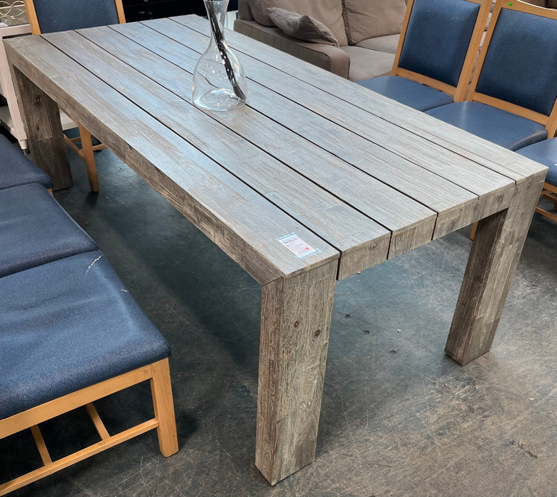 Rustic Wood Dining Table