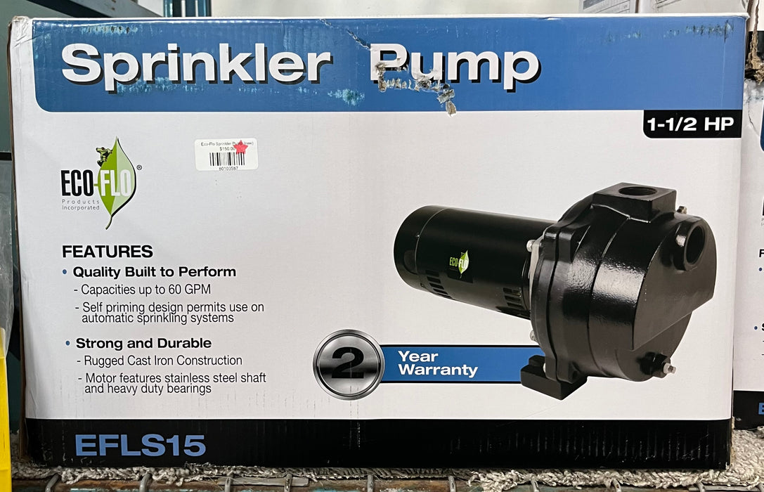 Eco-Flo Sprinkler Pump (new)