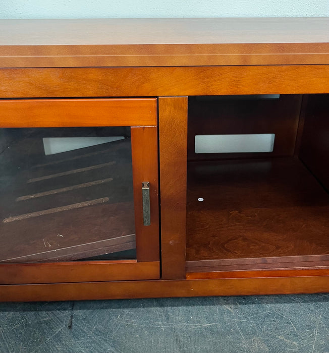 Wood Media Console
