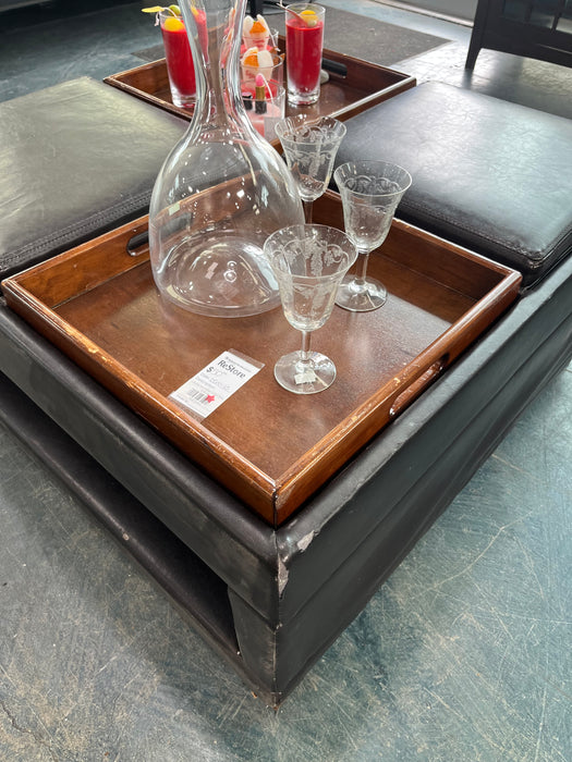 Leather Reversible Coffee Table
