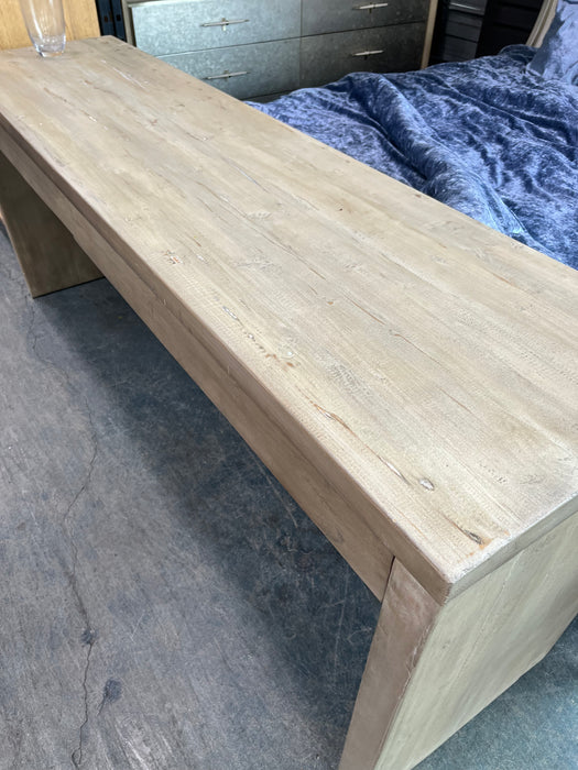 Distressed Wood Console Table (new)