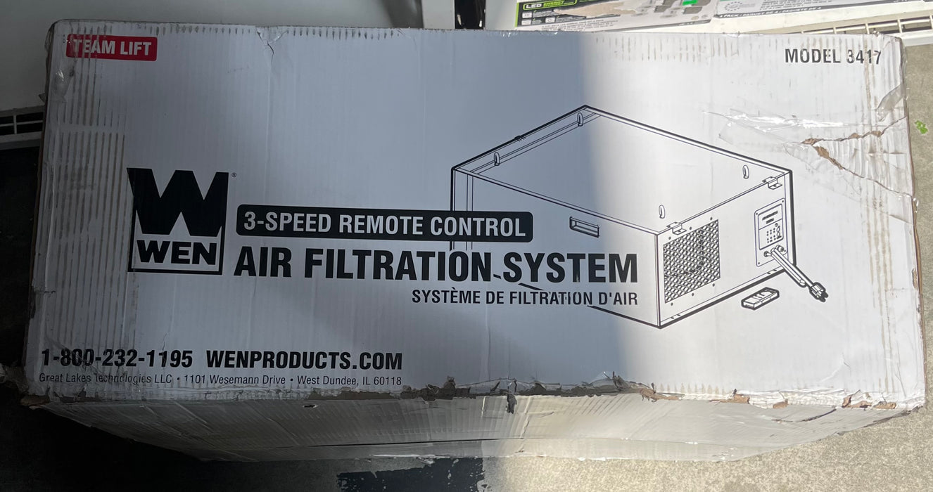 WEN 3-Speed Air Filtration System
