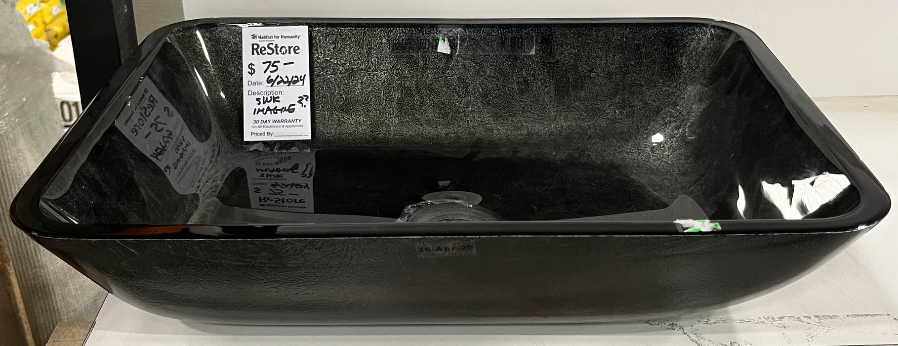 Vigo Green Glass Vessel Sink (new)