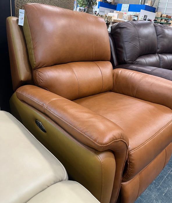 Two-tone Brown Recliner (new)