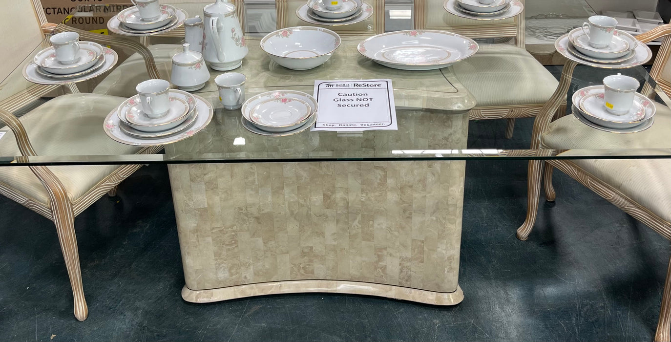 Glass Dining Table