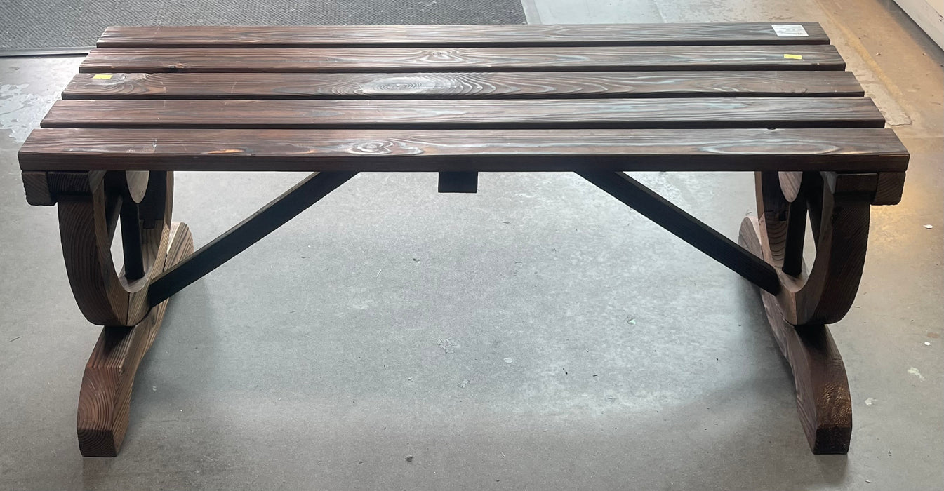 Brown Garden Bench (new)