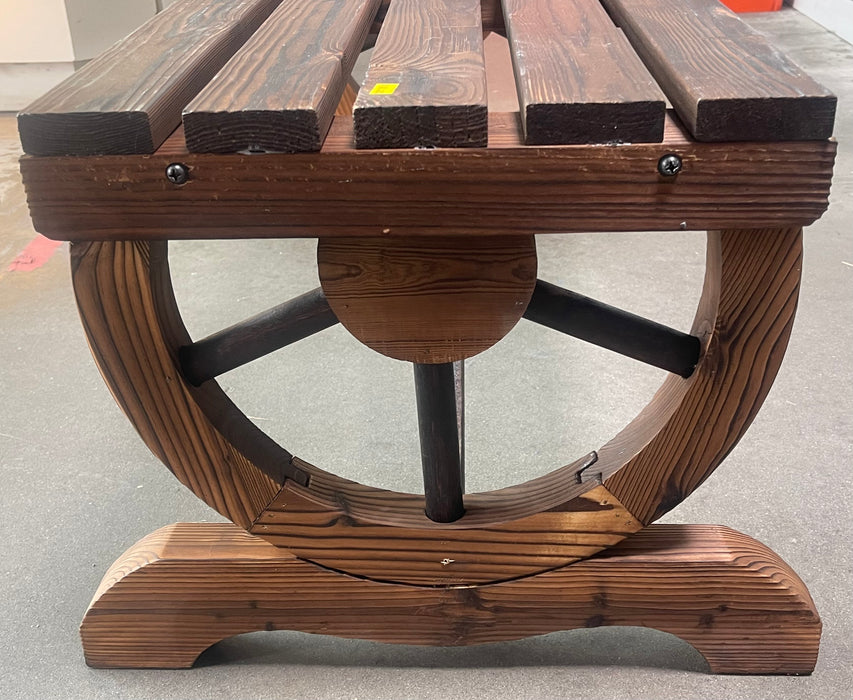 Brown Garden Bench (new)