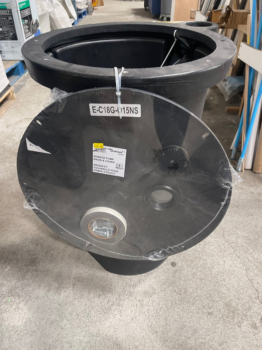 Sewage Pump Basin and Cover (new)