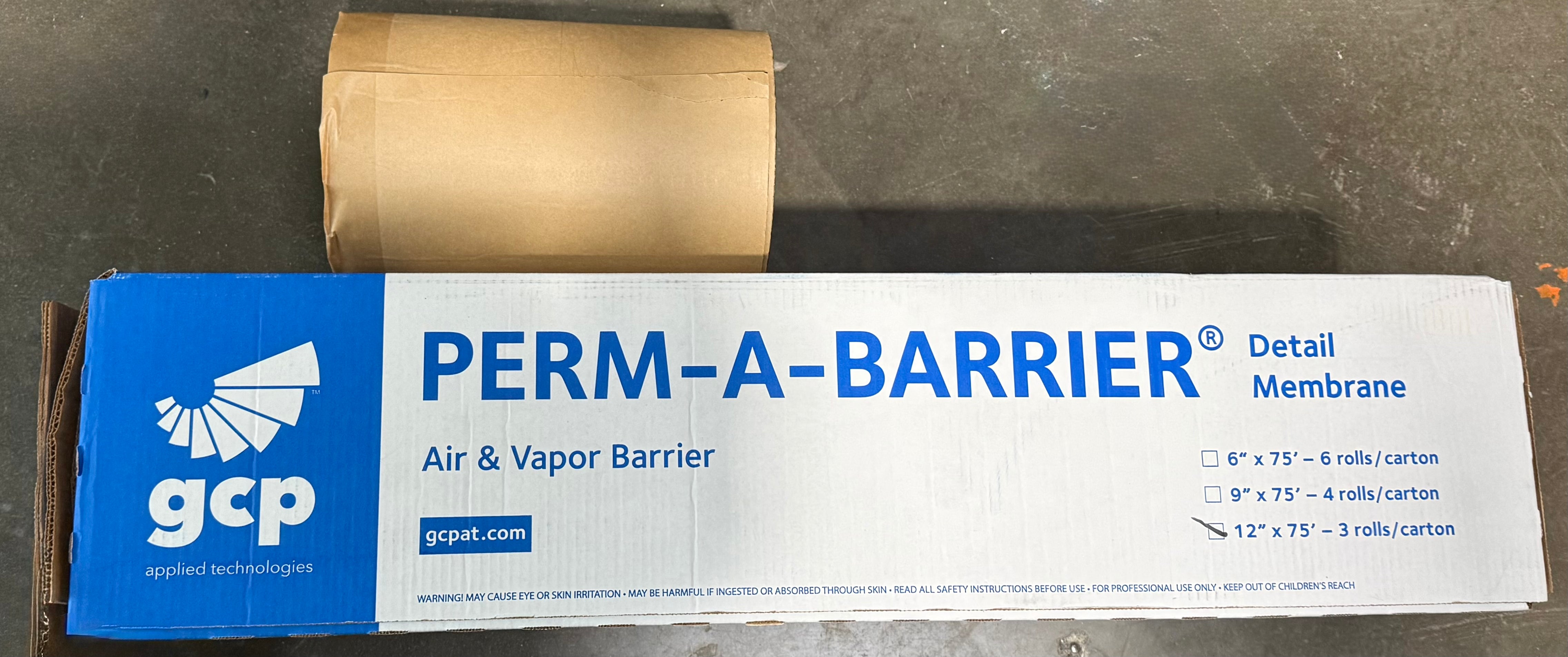 Perm-A-Barrier 12in Air and Vapor Barrier Box 3 Rolls — Habitat for ...