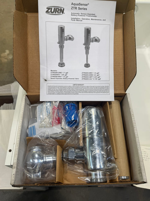 ZURN ZTR6200-ONE-LL 1.1GPF FLUSH VALVE