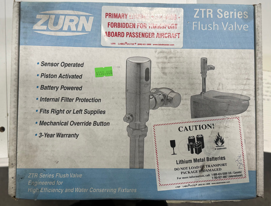 ZURN ZTR6200-ONE-LL 1.1GPF FLUSH VALVE