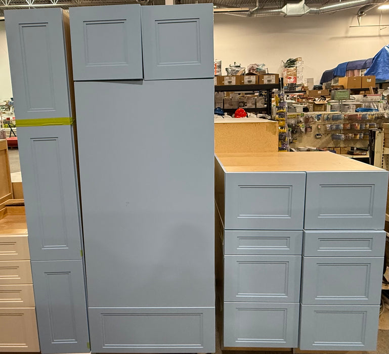 Blue Single Kitchen Cabinets (new)
