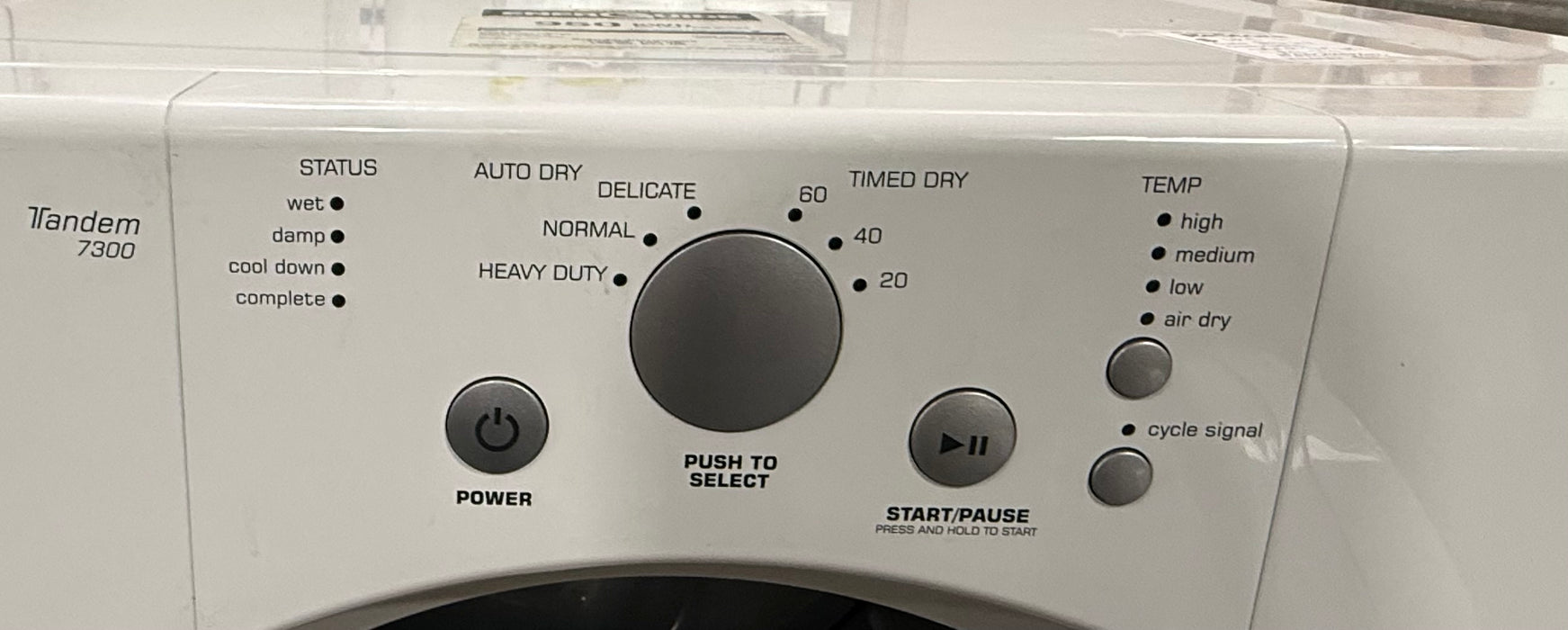 Amana Tandem 7300 Dryer (used)