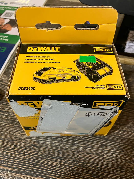 20V MAX Lithium-Ion 4.0 AH Compact Battery and Charger Kit