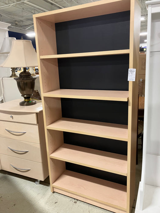 beige bookcase (used)